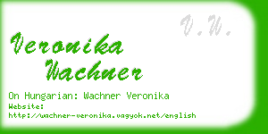 veronika wachner business card